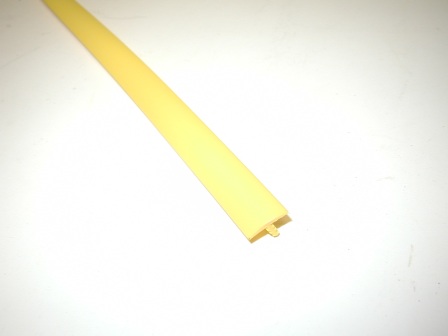 1/2 Inch Smooth Yellow T-Molding  $ .50 Per Ft.